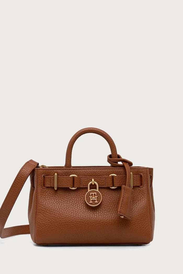 Tommy Hilfiger kadın deri crossbody çanta