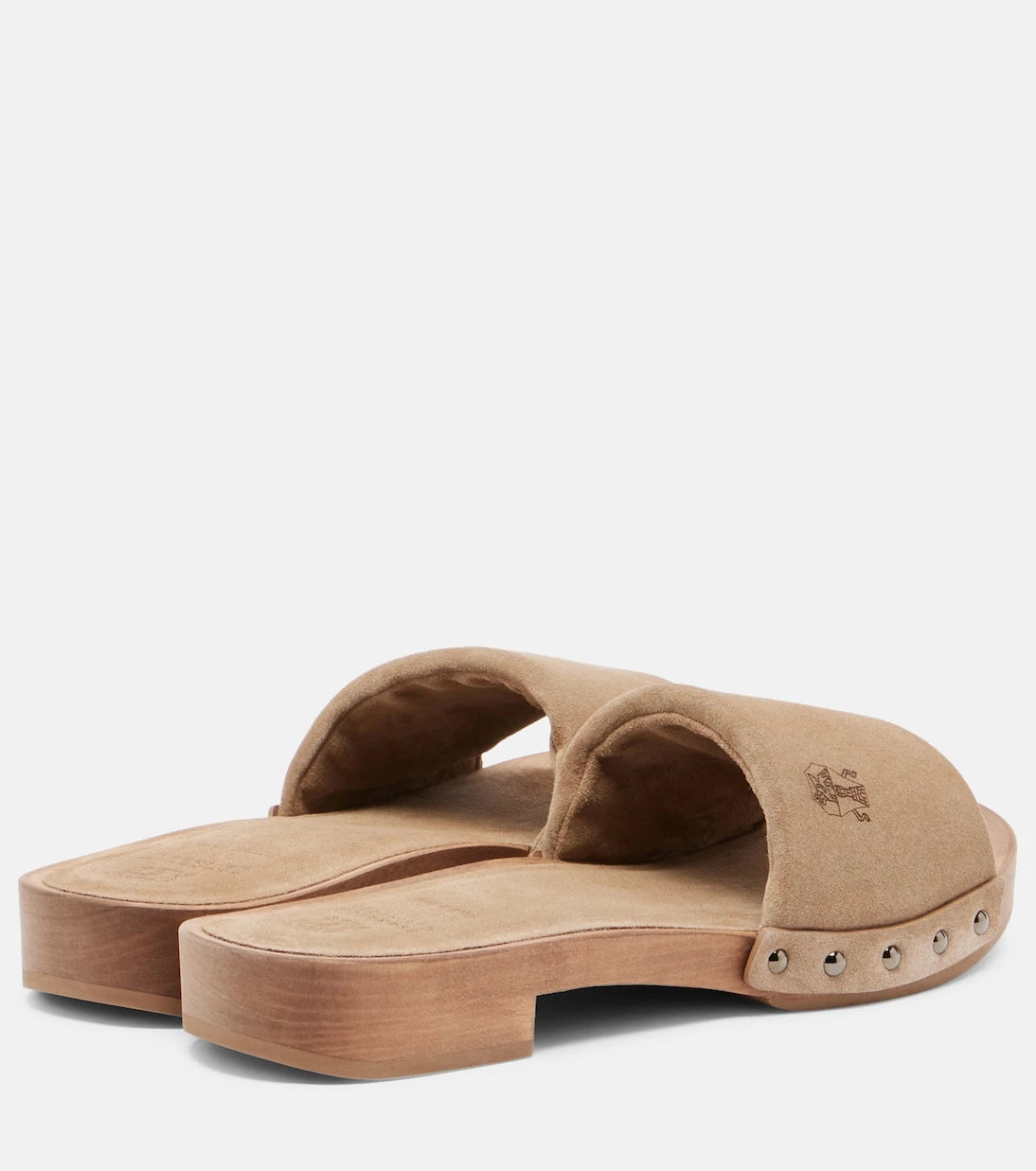 Brunello Cucinelli - Suede clogs