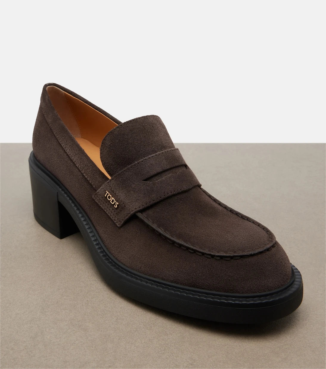 Tod's - Suede loafer pumps