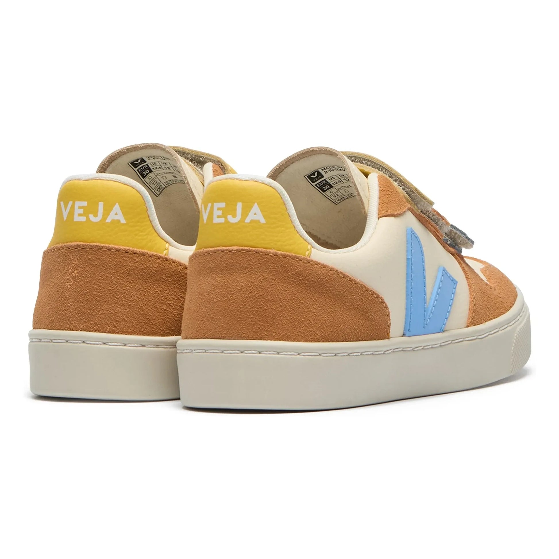 Veja - Scratch Sneakers Small V-10 Leather  | Orange