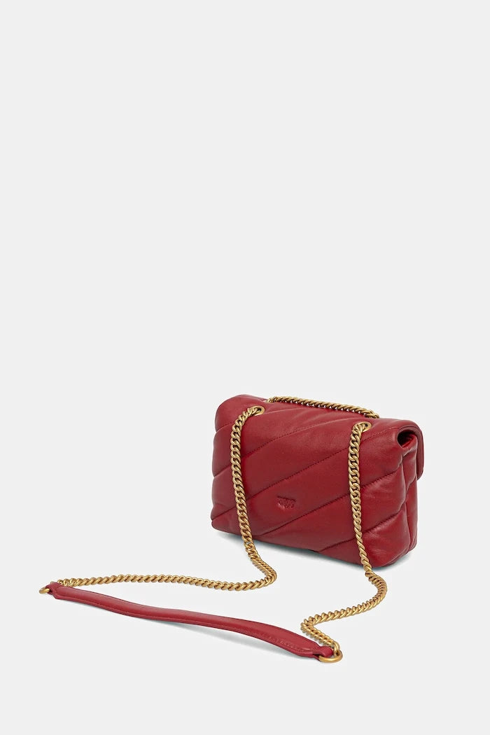 Pinko kadın deri crossbody çanta