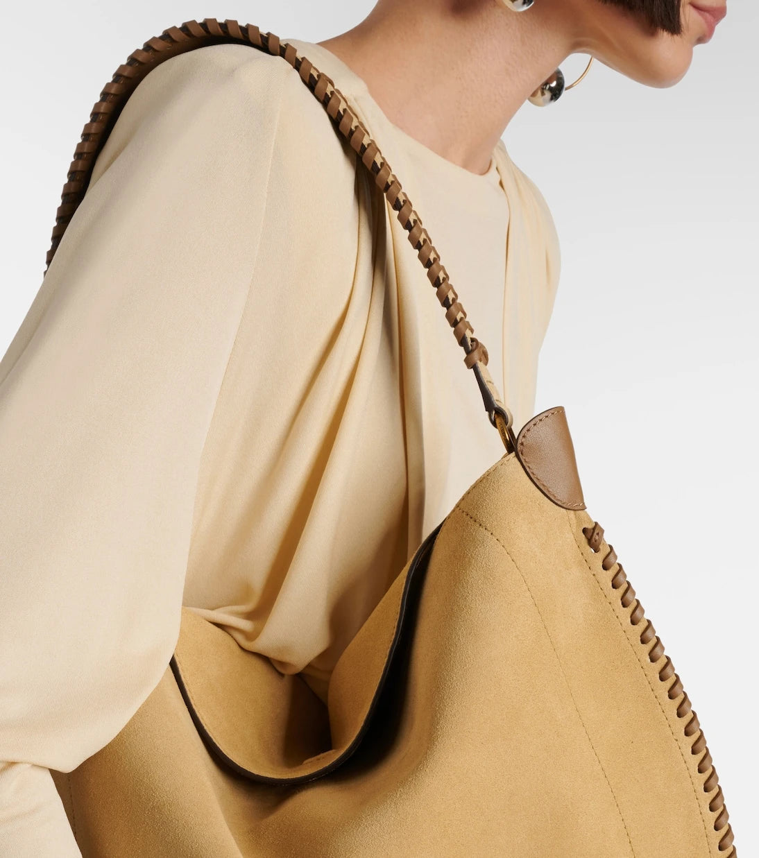 Isabel Marant - Oskan Medium suede shoulder bag