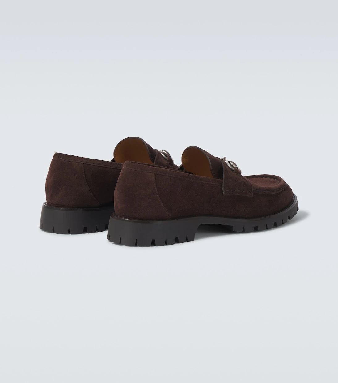 Gucci - Horsebit suede loafers
