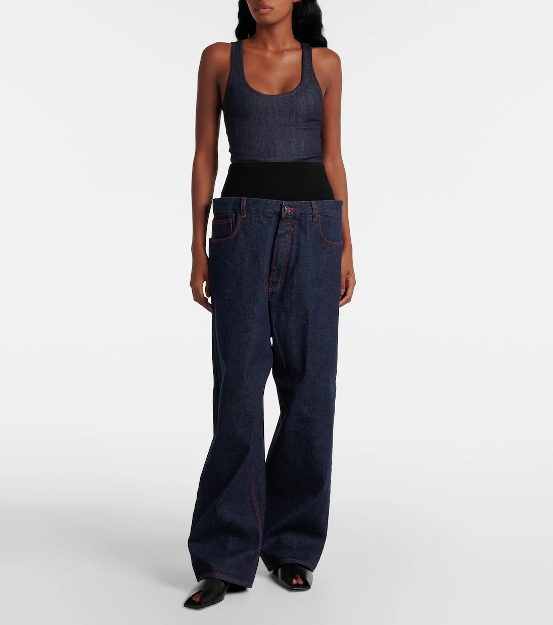 Alaïa - 55 بغل جلدي