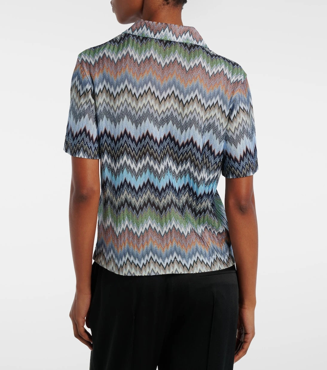 Missoni - Zigzag intarsia shirt