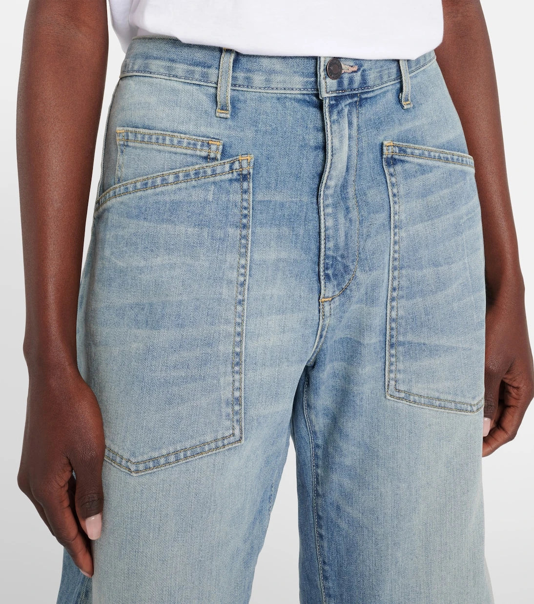 Nili Lotan - Shon high-rise barrel-leg jeans
