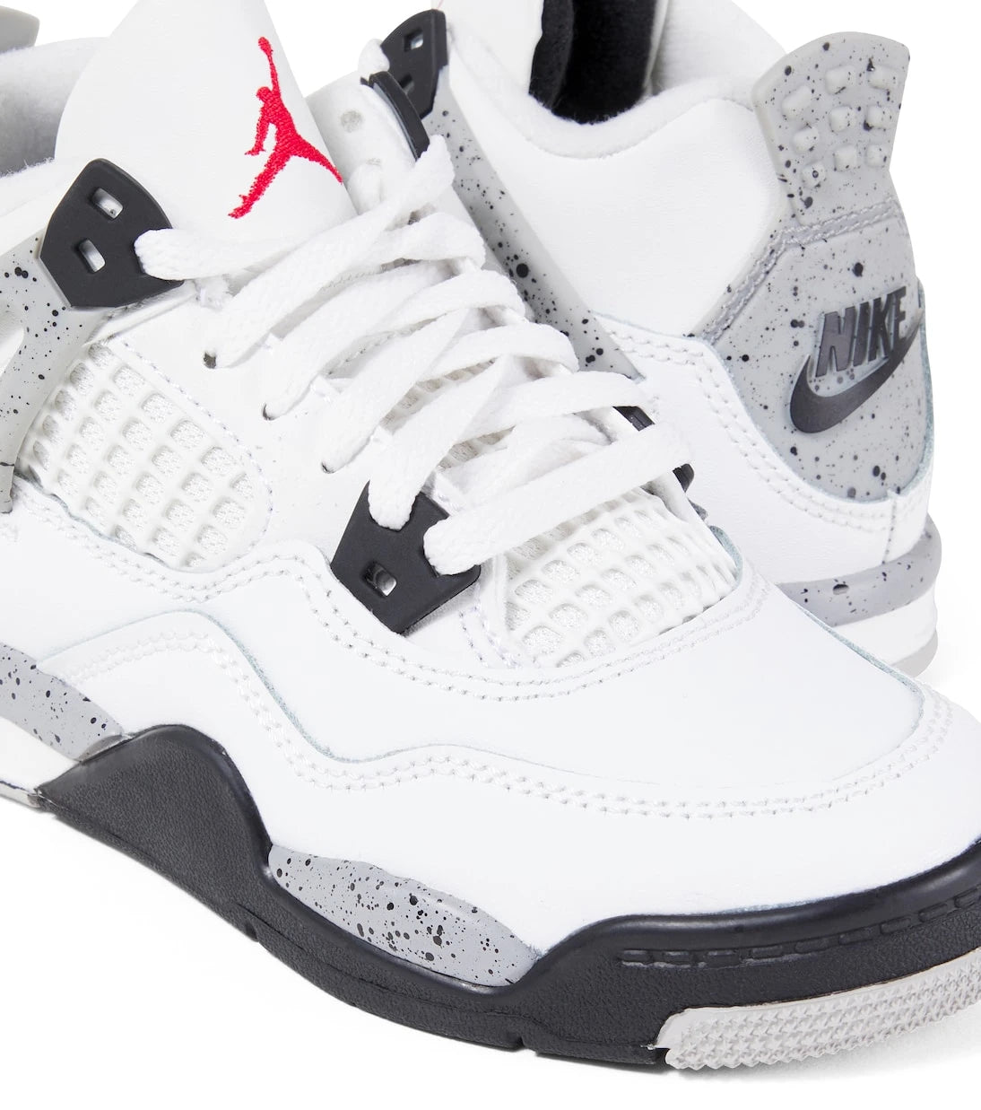 Nike Kids - Jordan 4 Retro leather sneakers
