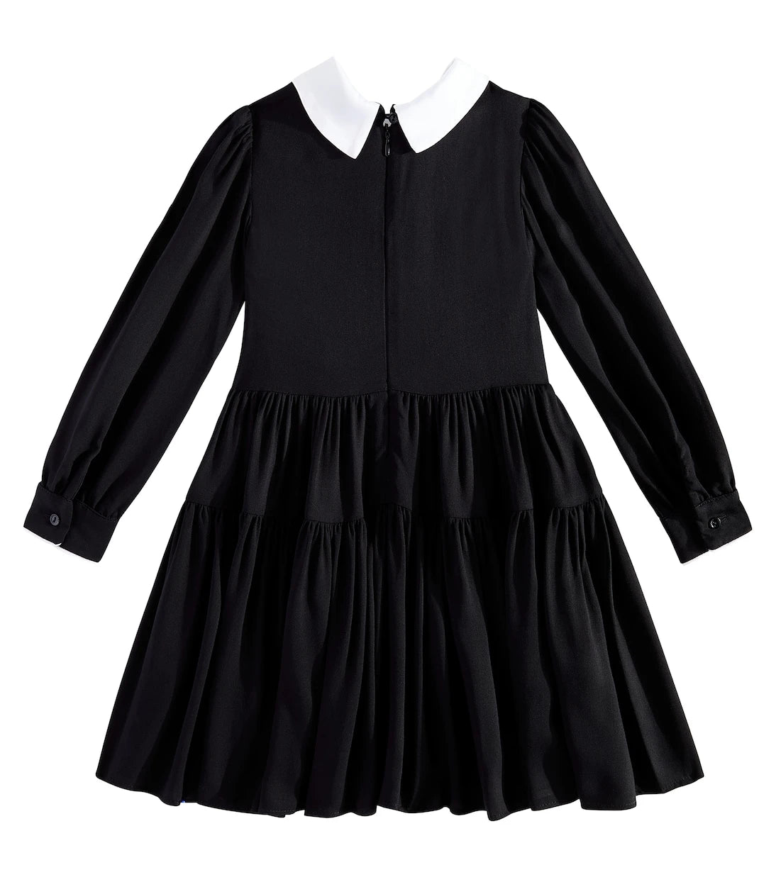Monnalisa - Twill bow-detail embellished dress
