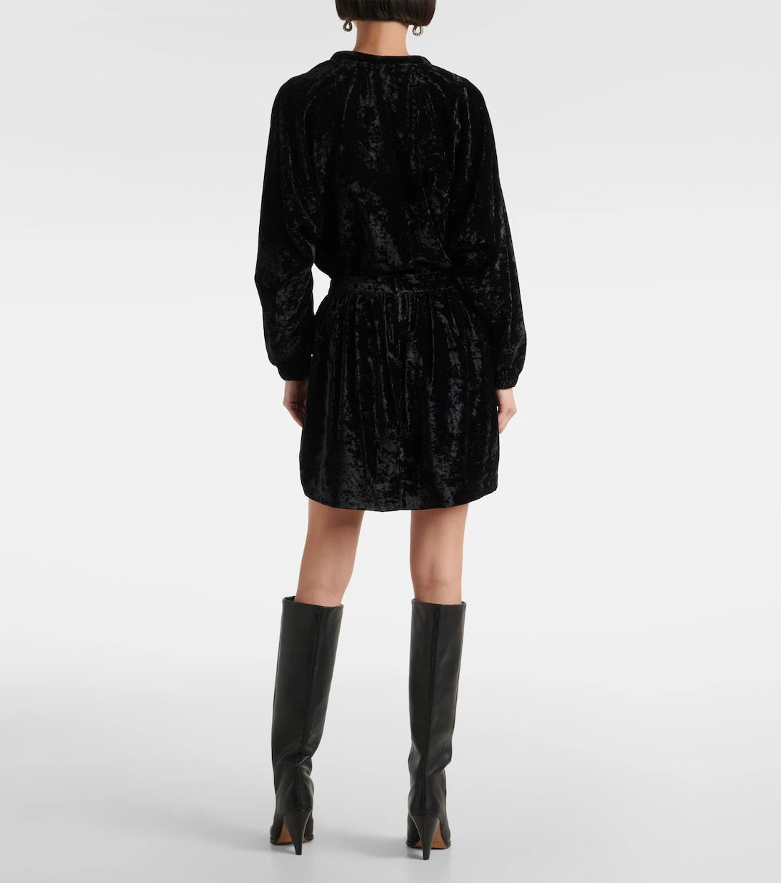 Isabel Marant - Lashay velvet skirt
