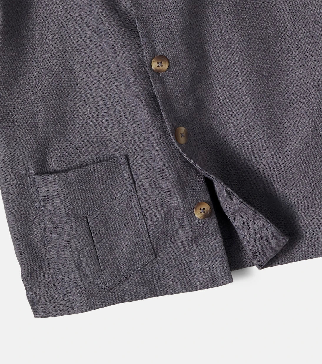 Donsje - Leonan linen and cotton bowling shirt