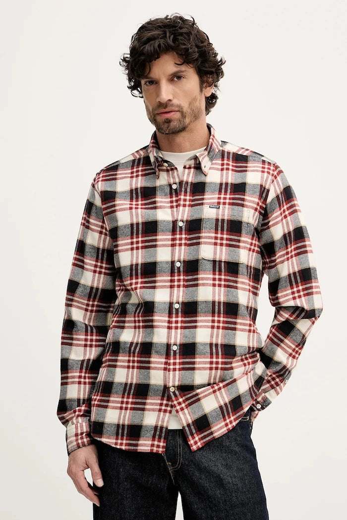 Памучна риза Barbour Fallbay
