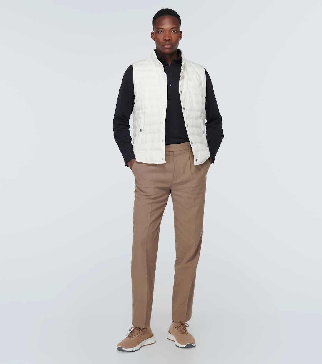 Brunello Cucinelli - Cotton polo sweater
