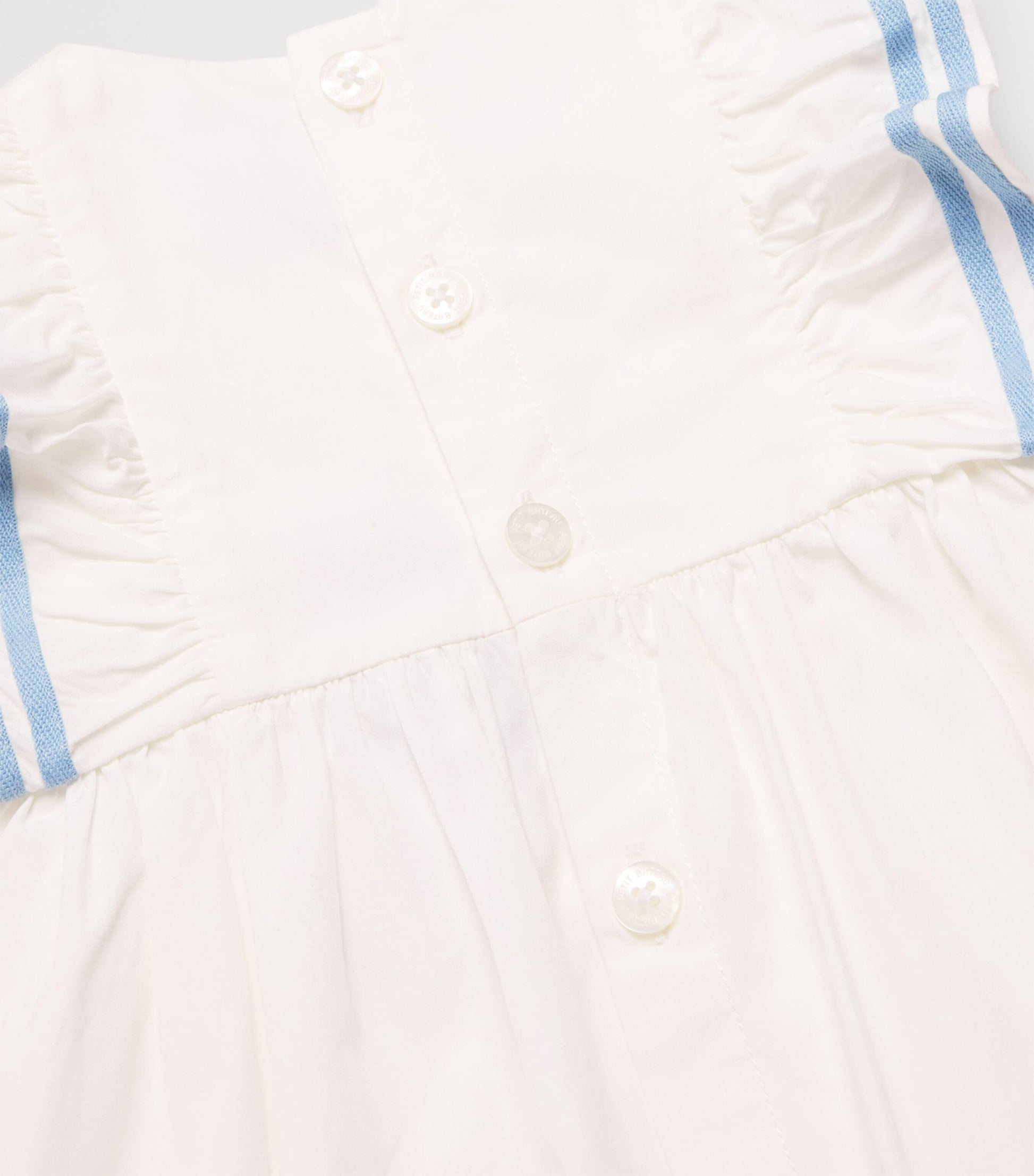 Petit Bateau Cotton Dress and Bloomers Set (3-24 Months)