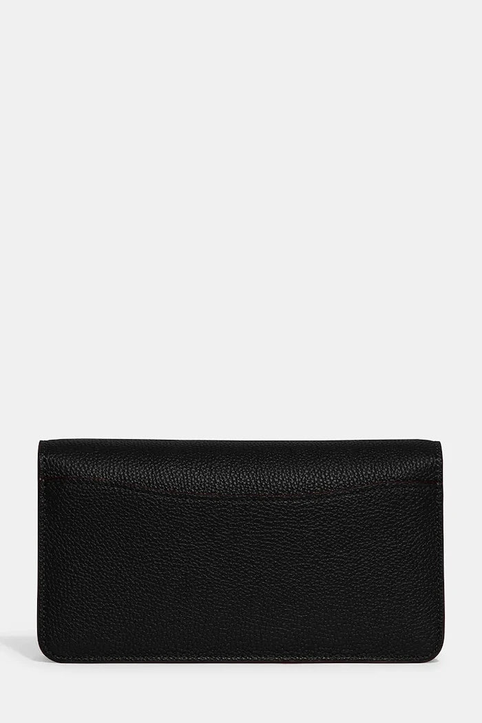 Кожена чанта Coach Tabby Chain Clutch