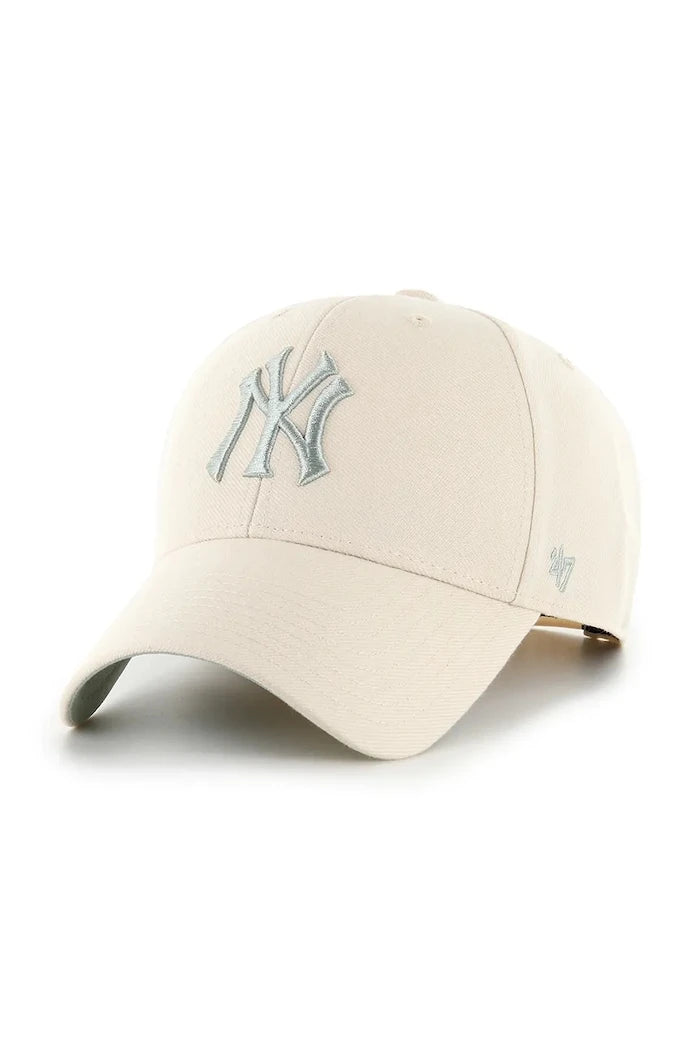 Памучна шапка с козирка 47 brand MLB New York Yankees