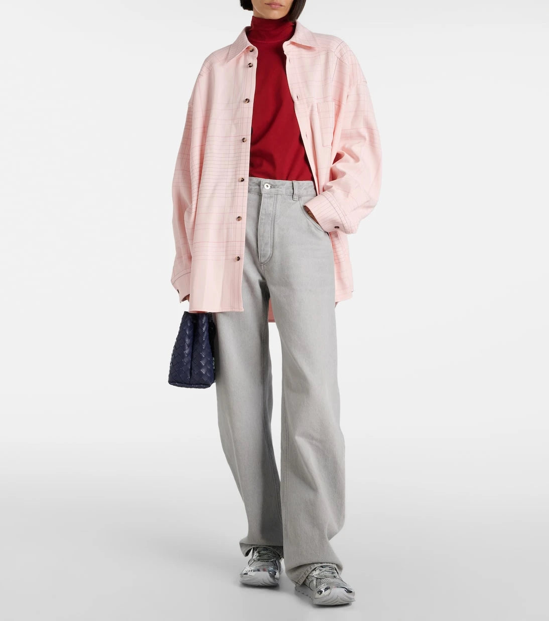 Bottega Veneta - حذاء رياضي أوربت ميتاليك
