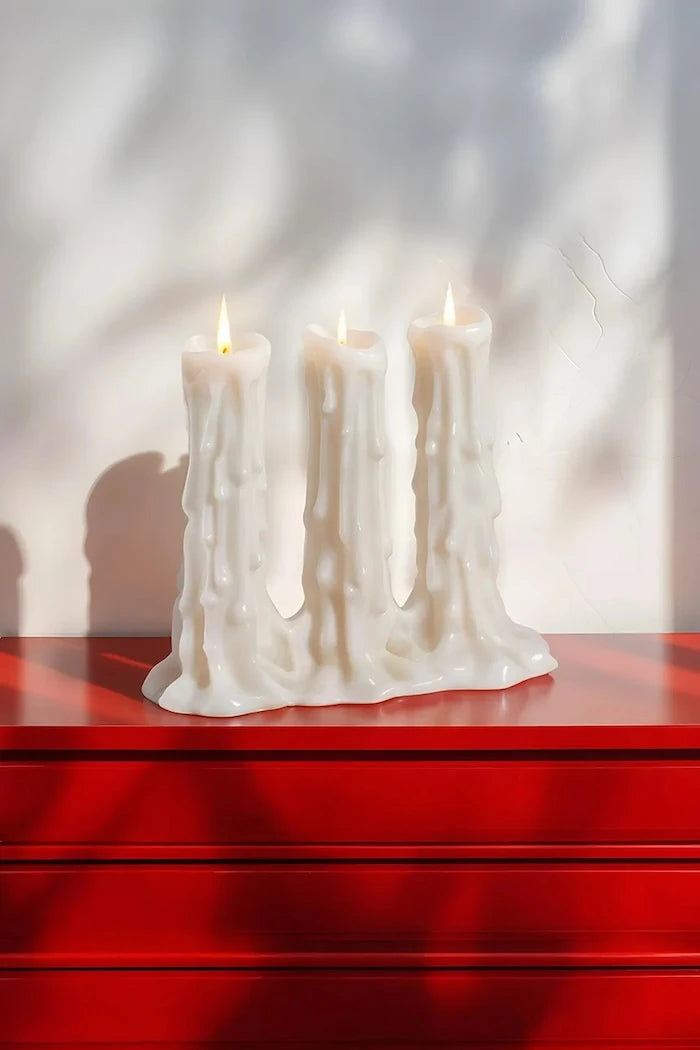 Seletti Melt-D 15,8 x 35 cm Dekoratif Mum