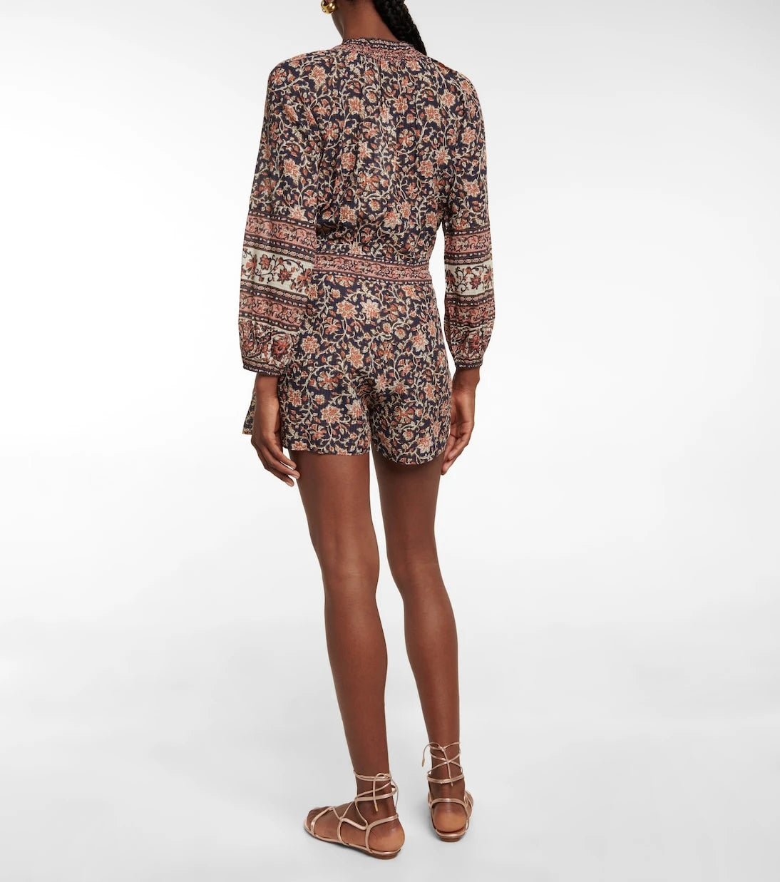 Veronica Beard - Mariah floral playsuit