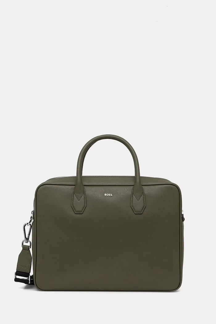 BOSS erkek deri laptop çantası Northon_Doc. Case