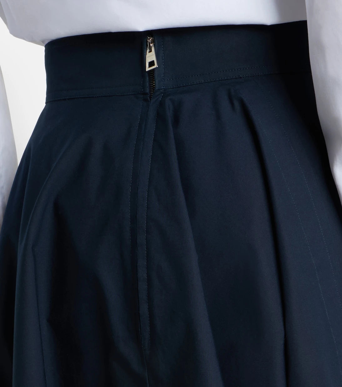Givenchy - Asymmetric cotton poplin maxi skirt