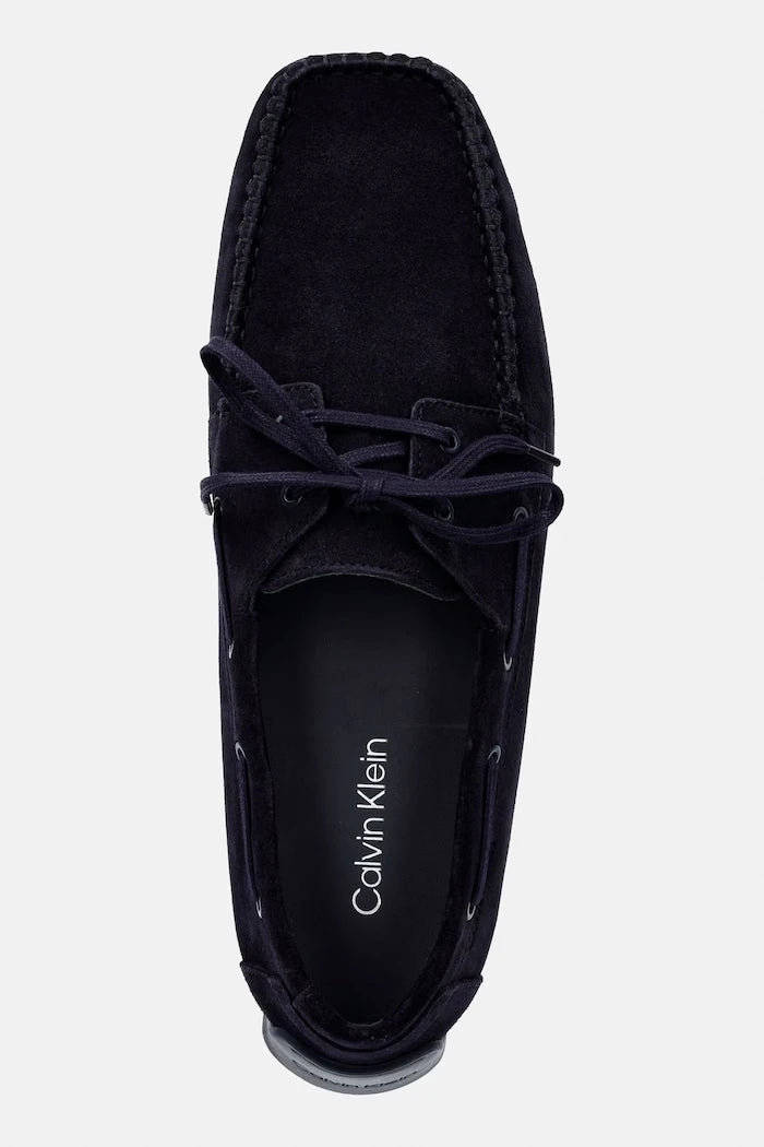 Calvin Klein Erkek Süet Mokasen DRIVER BOAT SU