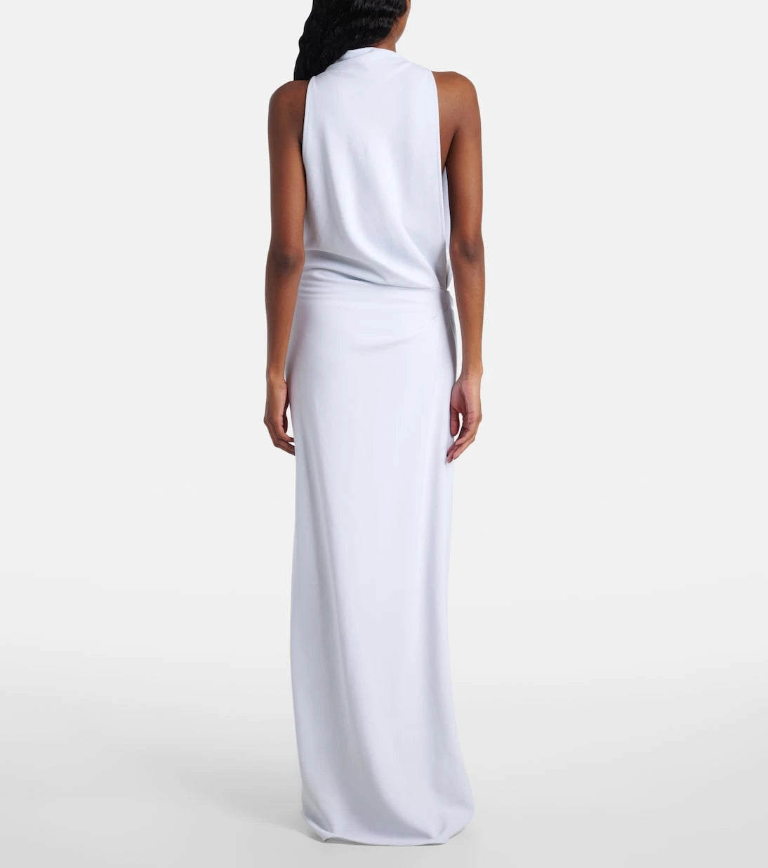 Proenza Schouler - Devyn crêpe draped maxi dress
