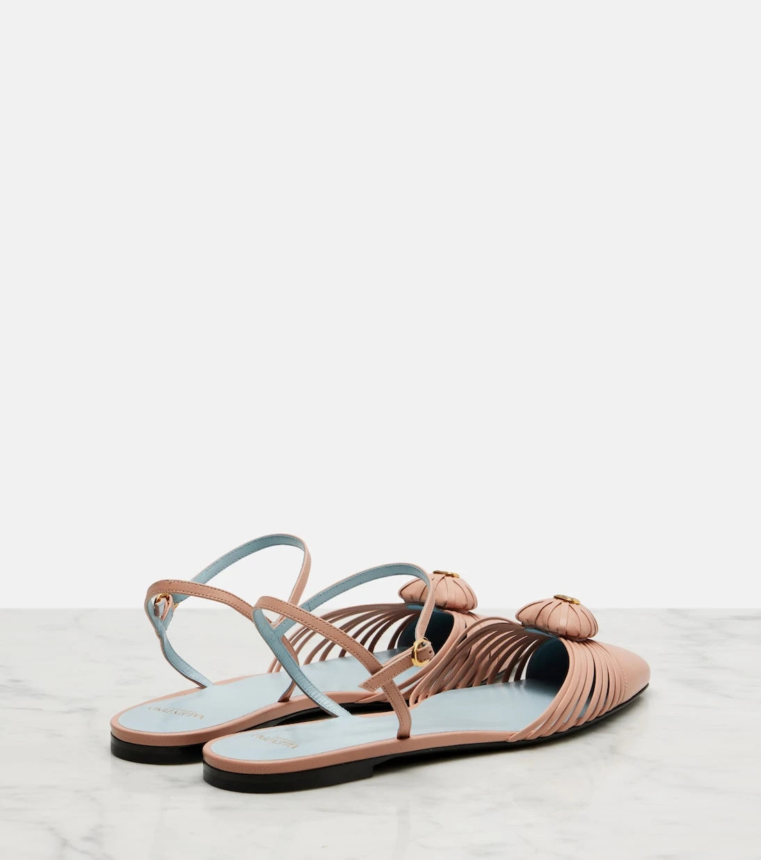 Valentino Garavani - Royal VLogo leather flats
