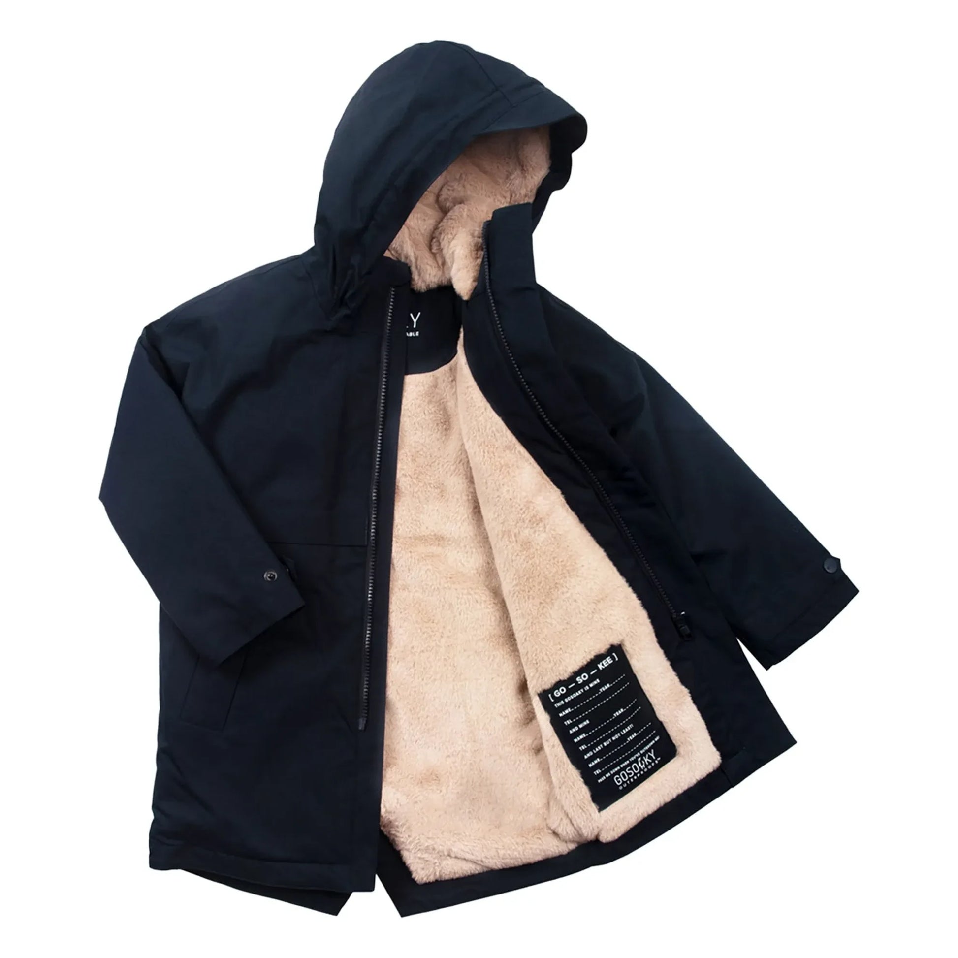 Gosoaky - Desert Fox waterproof parka | Navy blue