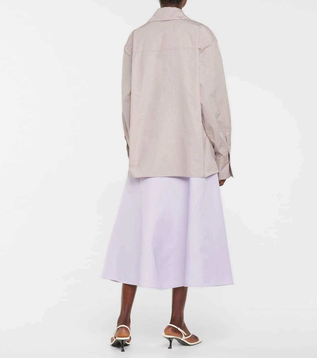 Jil Sander - Cotton poplin blouse