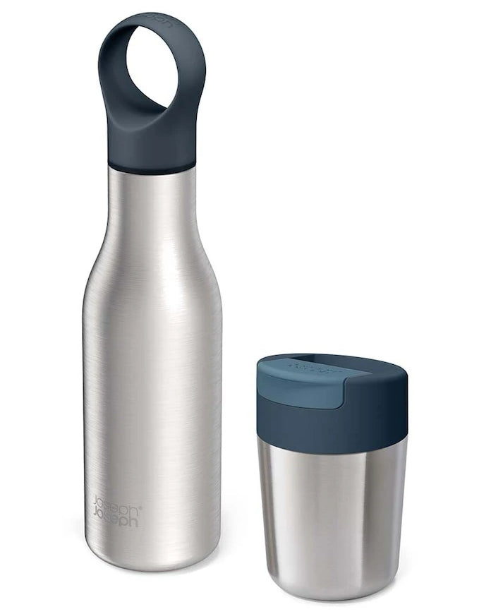 Комплект бутилка и термочаша Joseph Joseph Loop™ + Sipp™ 500 / 340 ml