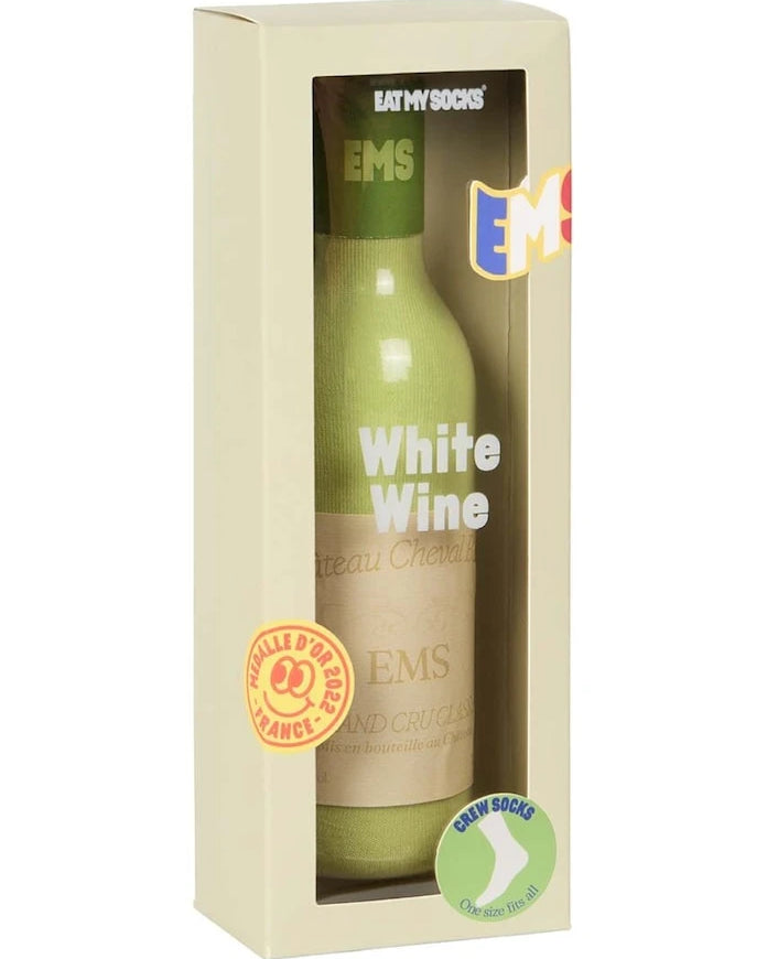 Eat My Socks White Wine Çorapları