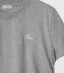 Burberry Grey Cotton Festival T-Shirt