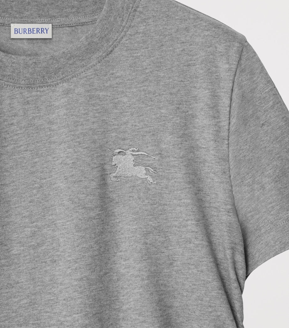 Burberry Grey Cotton Festival T-Shirt
