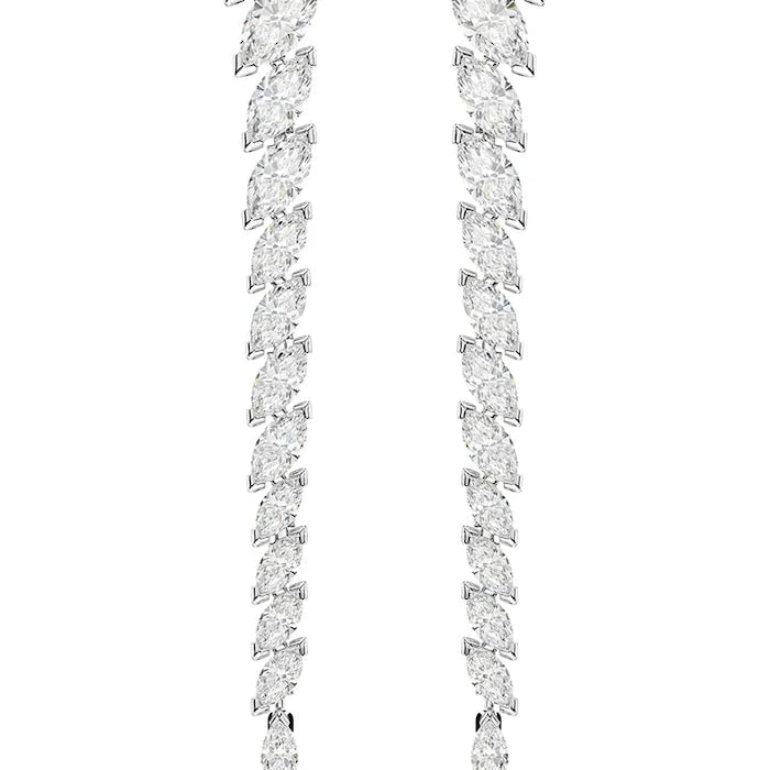 Swarovski kadın metal zirkonlu küpe MESMERA