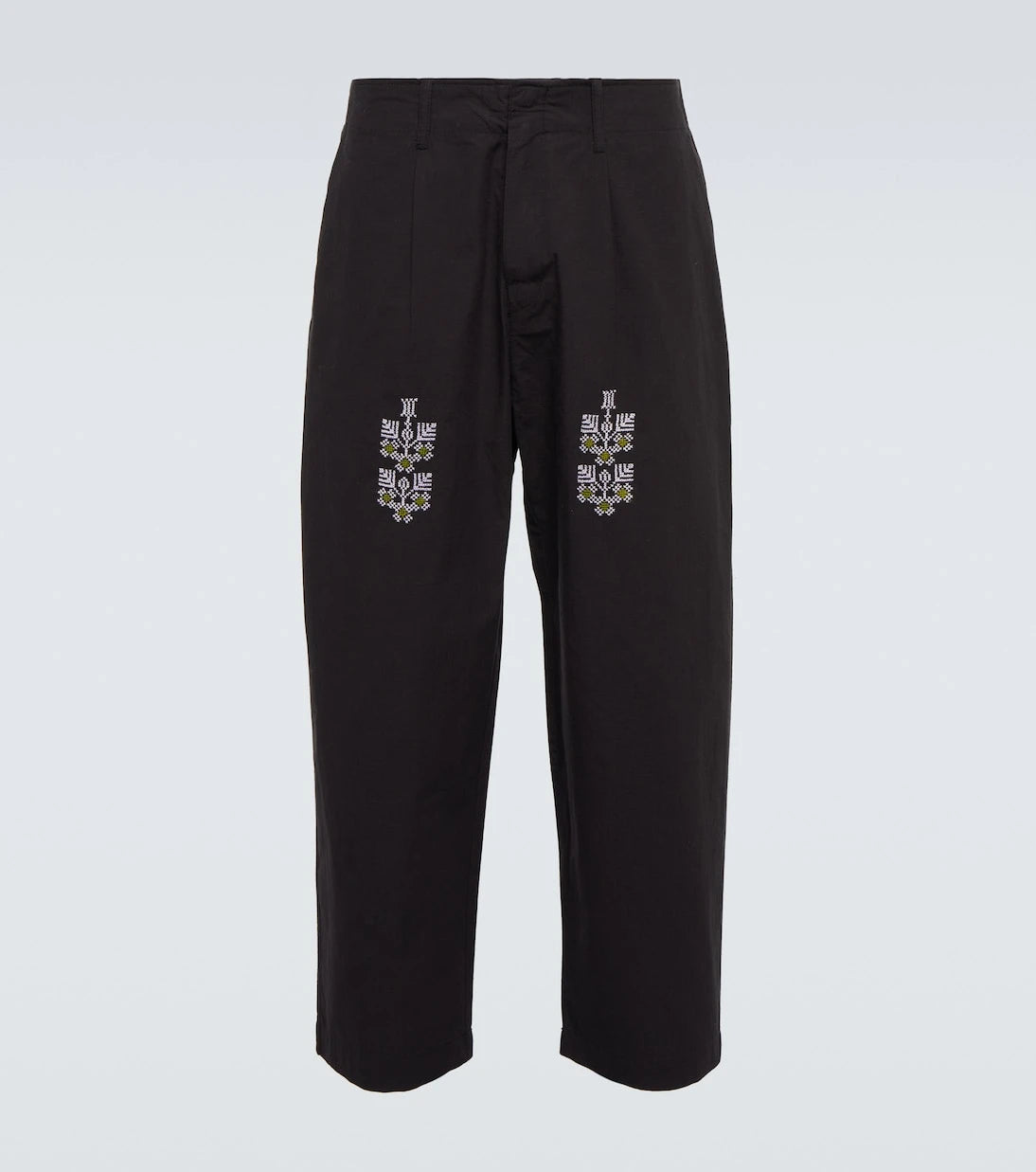 Adish - Qrunful embroidered cotton pants