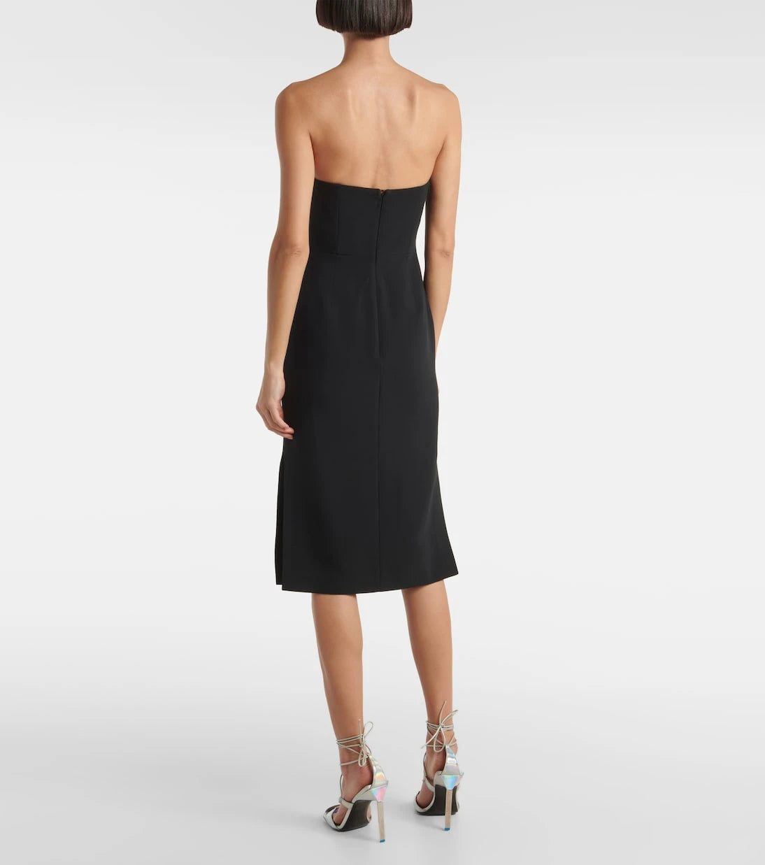 David Koma - Rhinestone-embellished midi dress