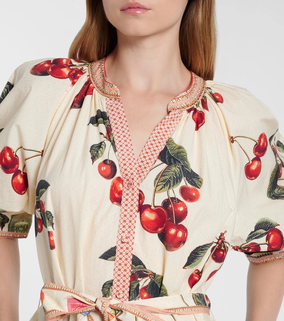 Camilla - Notes From The Road printed cotton shirt dress