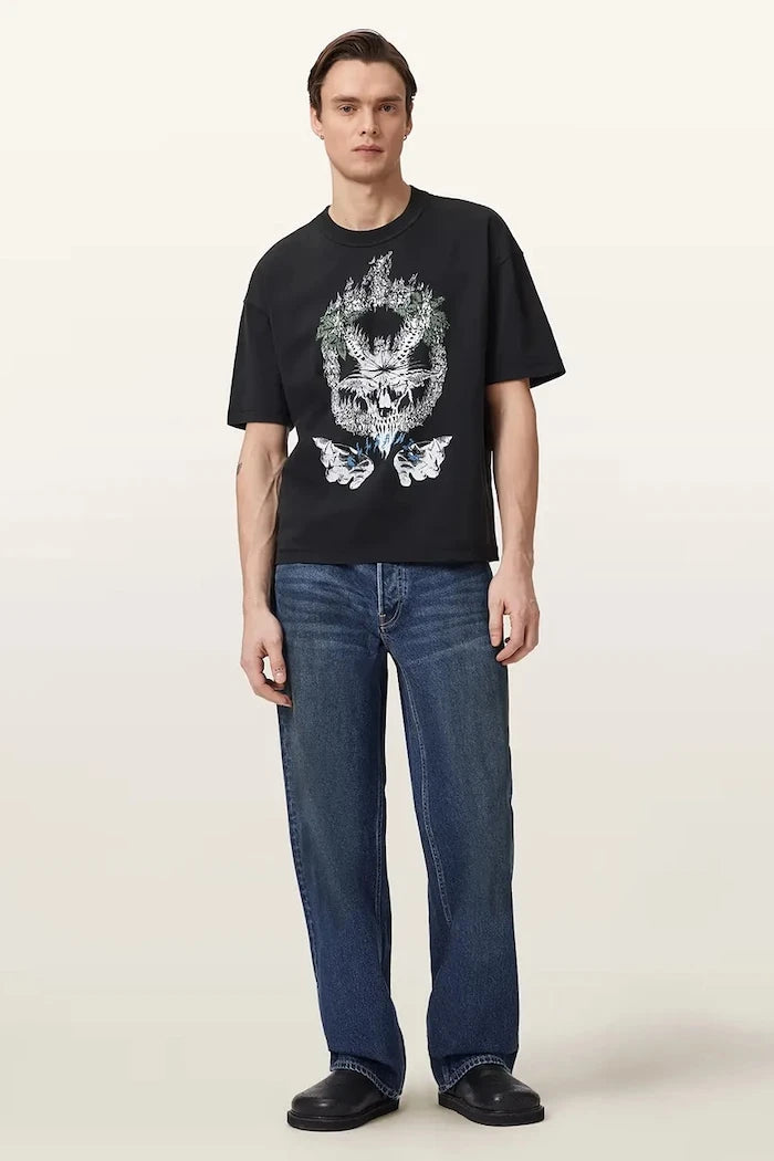 AllSaints тениска мъжка от памук PALM