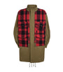 Junya Watanabe MAN Green x Filson Cotton Tartan Parka Jacket