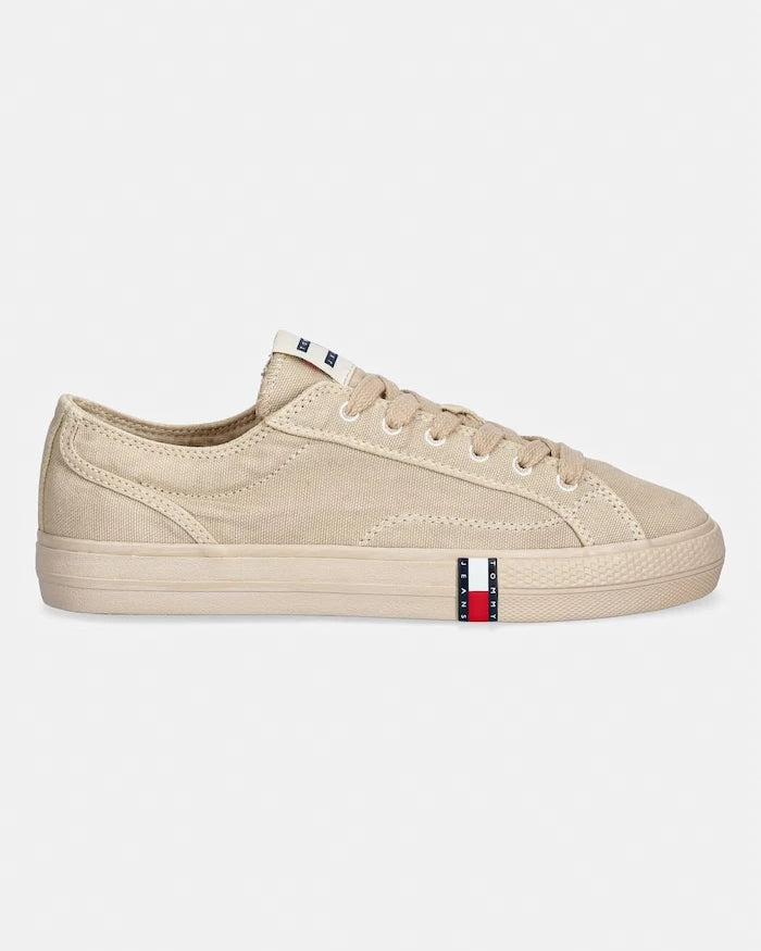 Tommy Jeans ARCHIVE VULC Y2K WASHED CANVAS alçak kadın sneakers