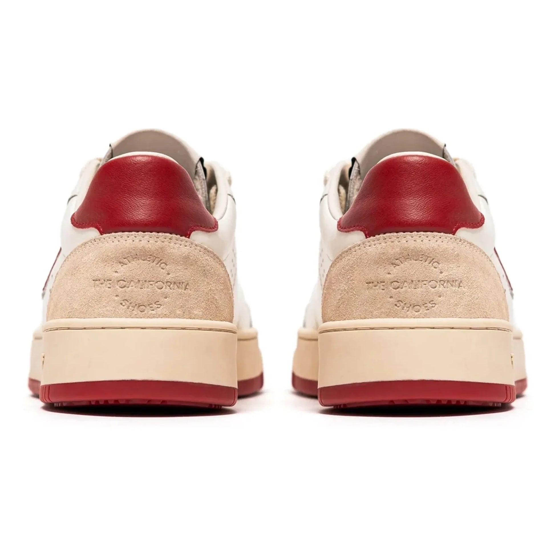 Bob Wolf - Legacy Leather and Suede Sneakers | Red