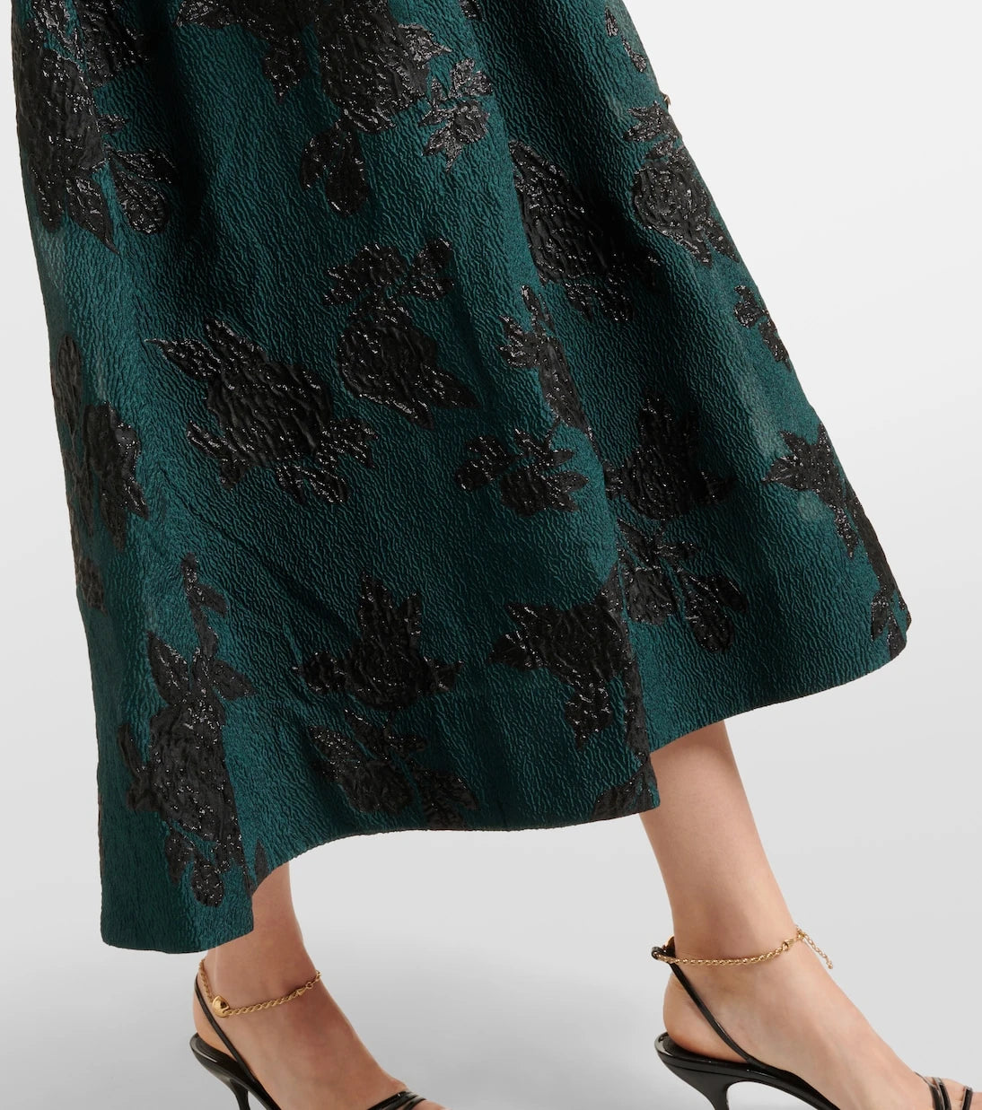 Rebecca Vallance - Beryl embroidered midi dress