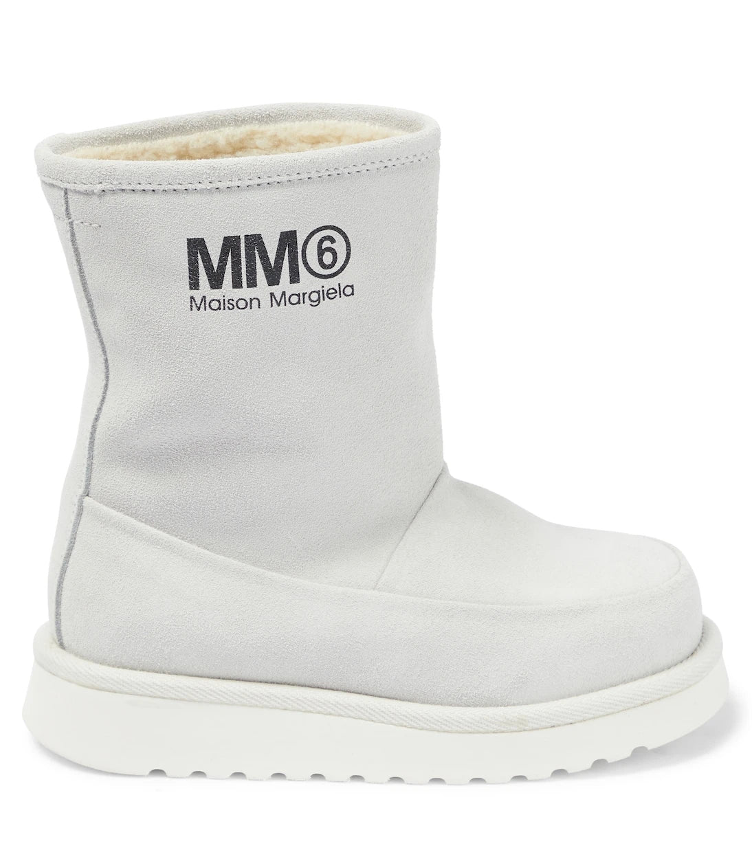 MM6 Maison Margiela Kids - Suede ankle boots