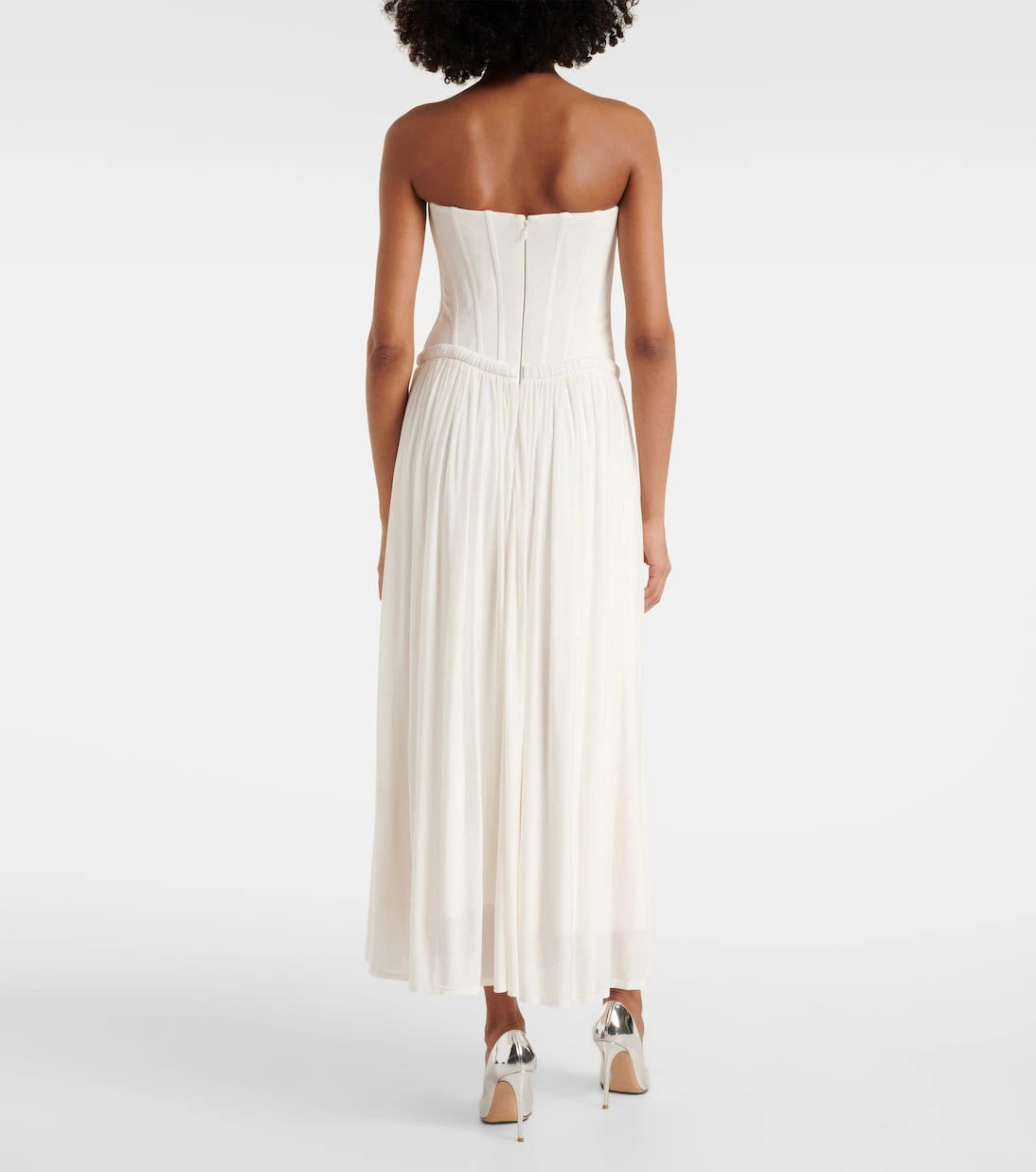 Simkhai - Adalys gathered corset dress