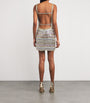 Silver Embellished Nancy Mini Dress