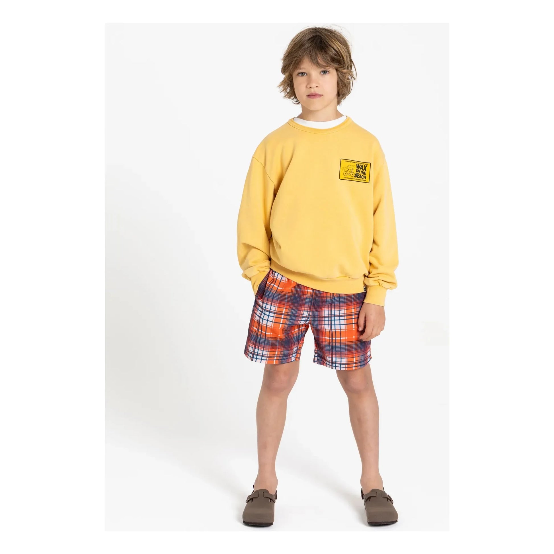 Hundred Pieces - Ryde Wax organic cotton sweatshirt | Mustard
