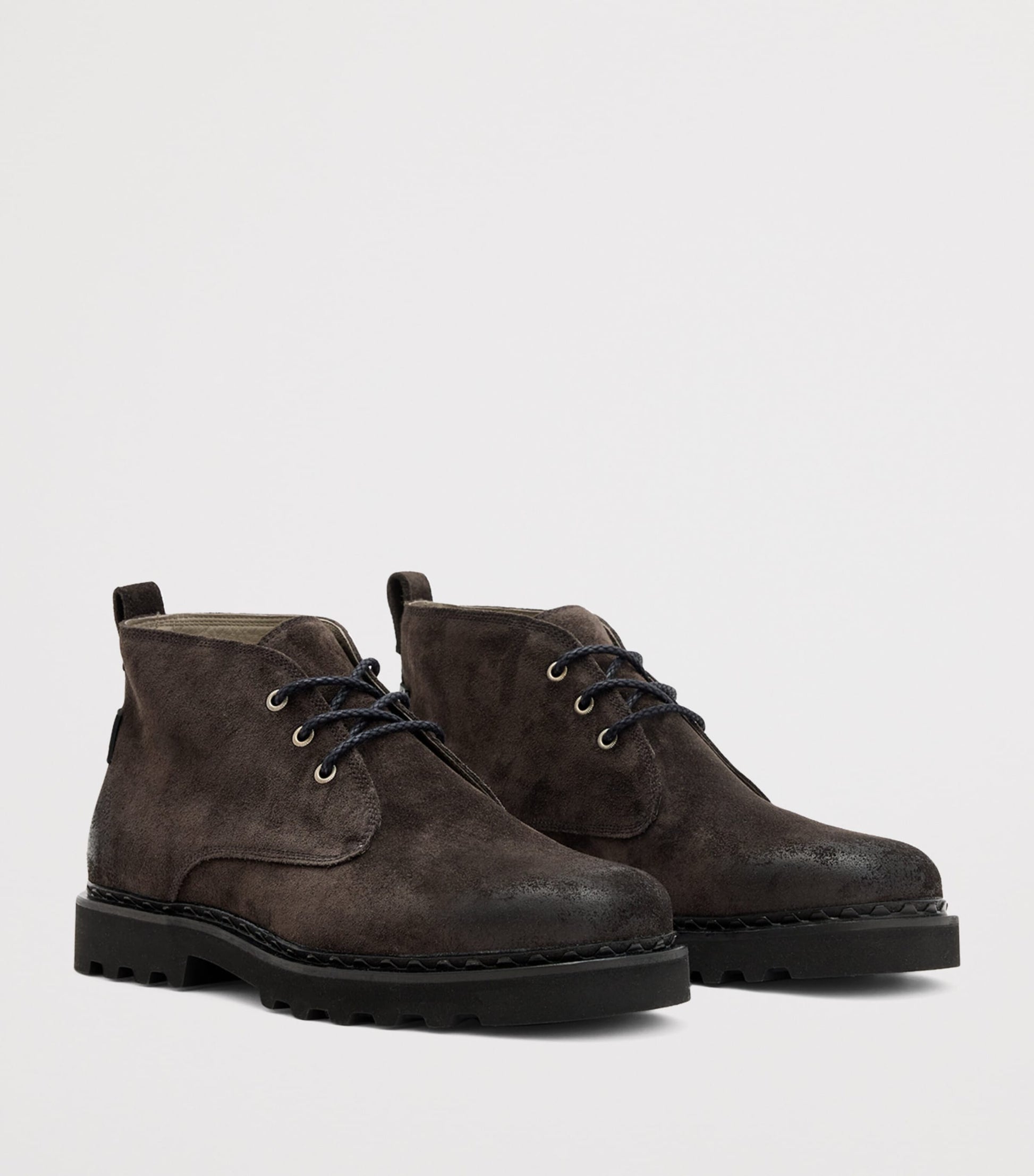 Suede Skiff Lace-Up Boots