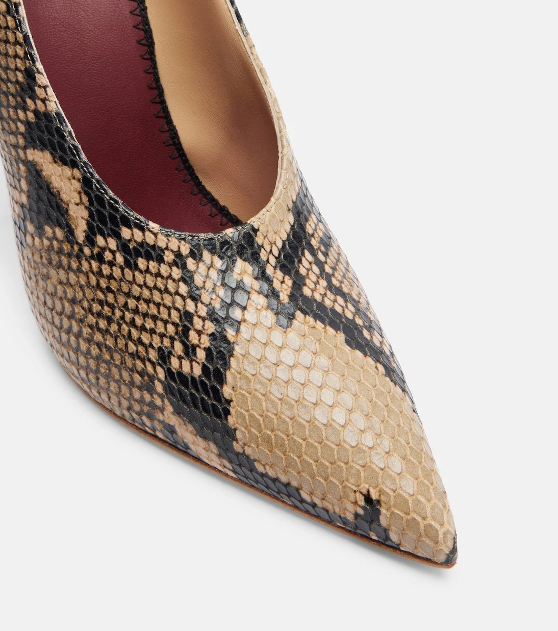 Magda Butrym - 115 snake-effect leather pumps
