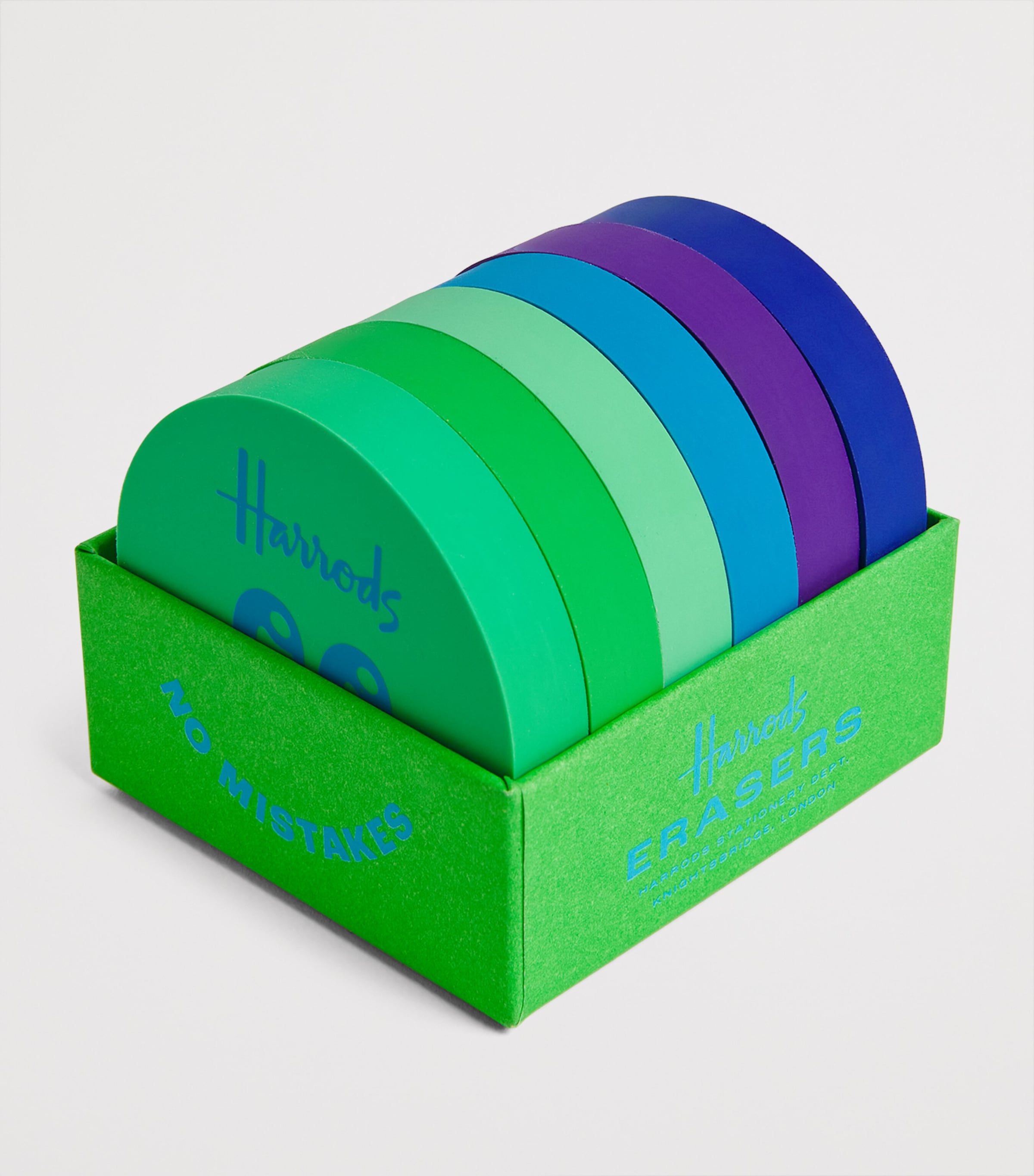 Harrods No Mistakes Erasers (Set of 6)
