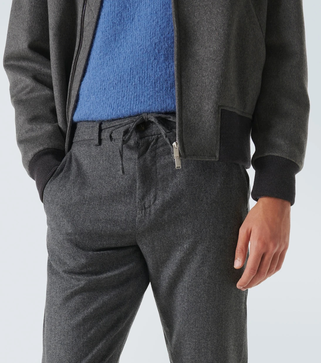 Canali - Wool straight pants